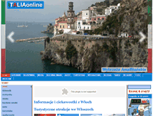 Tablet Screenshot of italiaonline.pl